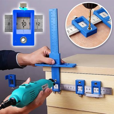 Regulowany Szablon Centrujący do Wyznaczania Punktów Wiercenia | DRILLPRO