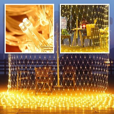 Świąteczna LED-owa siatka świetlna | LUMONET