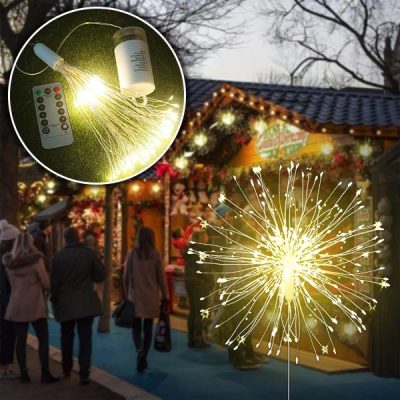 Świąteczne Światełka w Kształcie Fajerwerków | LUMIBLAST